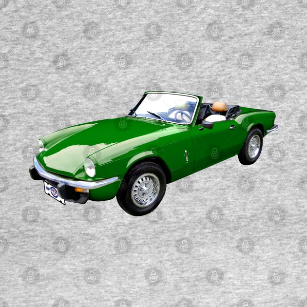 Triumph Spitfire (green) by Midcenturydave